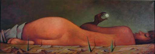 Jorge González Camarena - La Tierra Alcanzando a La Luna