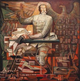 Jorge González Camarena - Proyecto Para El Mural De La Constitución De 1917