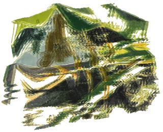 Jorge Pardo - Untitled (Wall Drawing)