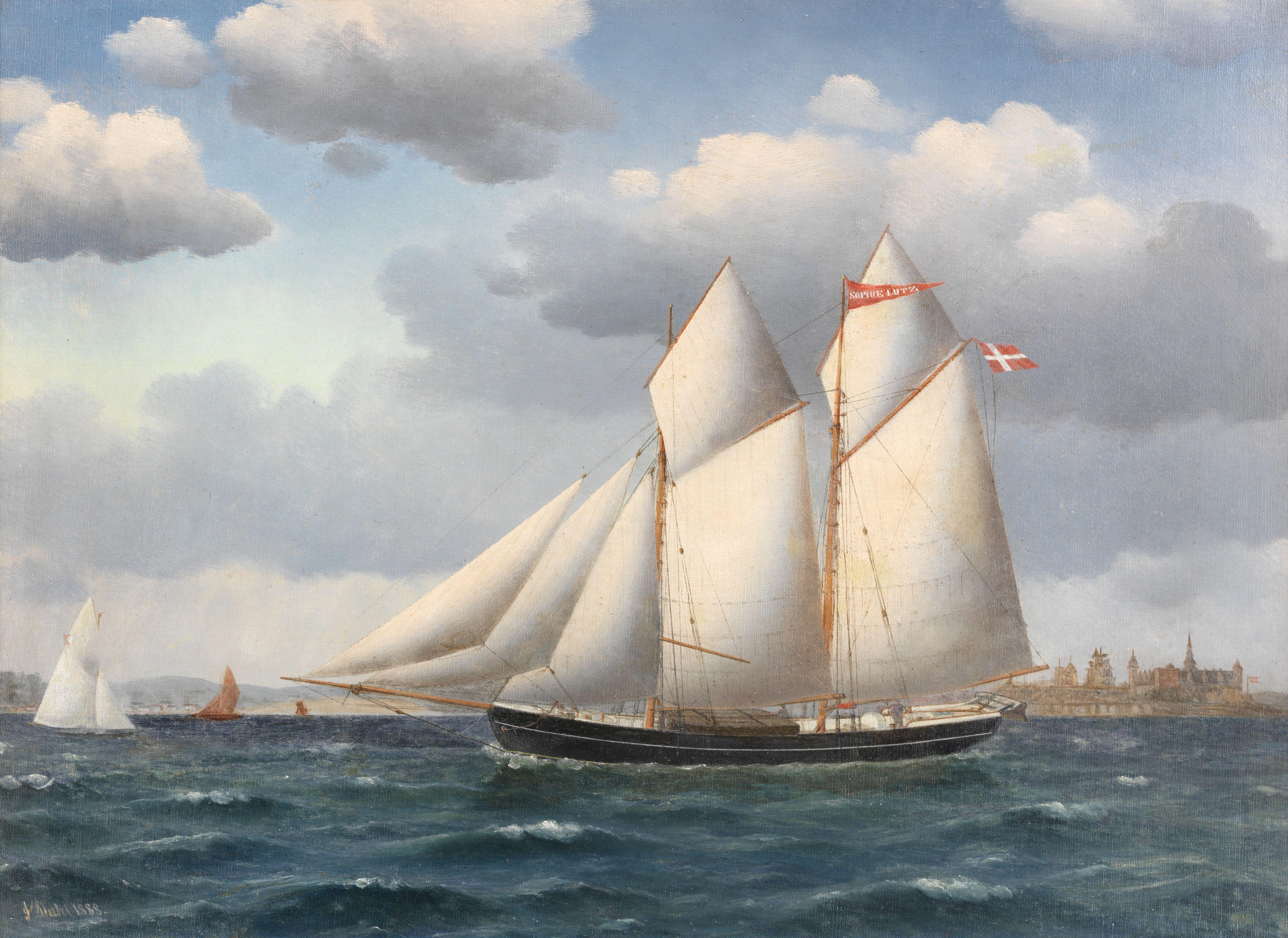 Jorgen Dahl - The Sophie Lutz off the Kronborg Castle