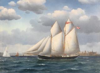 Jorgen Dahl - The Sophie Lutz off the Kronborg Castle