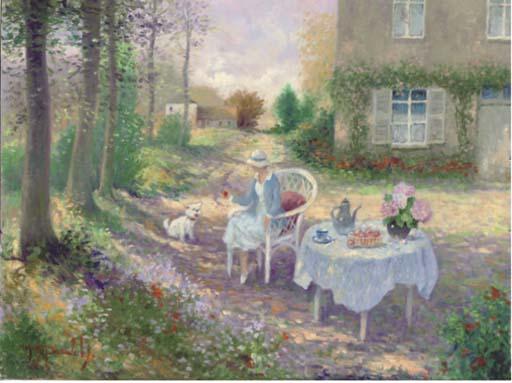 Jos Pauwels - An afternoon in the garden