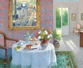 Jos Pauwels - Tea In The Drawing Room