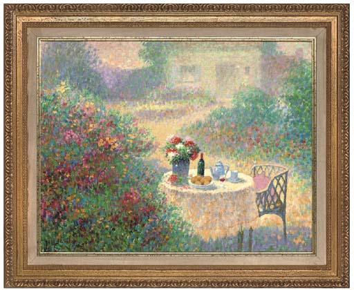 Jos Pauwels - Tea in the garden