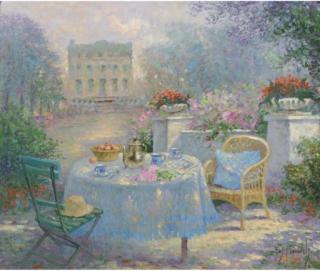 Jos Pauwels - Tea in the garden
