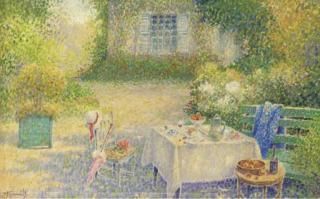 Jos Pauwels - Tea in the garden