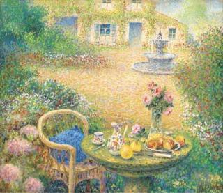 Jos Pauwels - The fruit course before the fountain