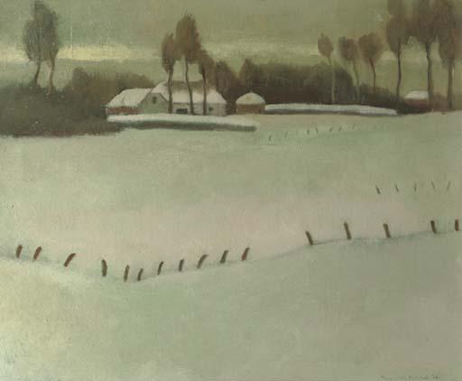 Jos Van den Berg - Winter Landscape