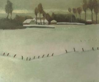 Jos Van den Berg - Winter Landscape