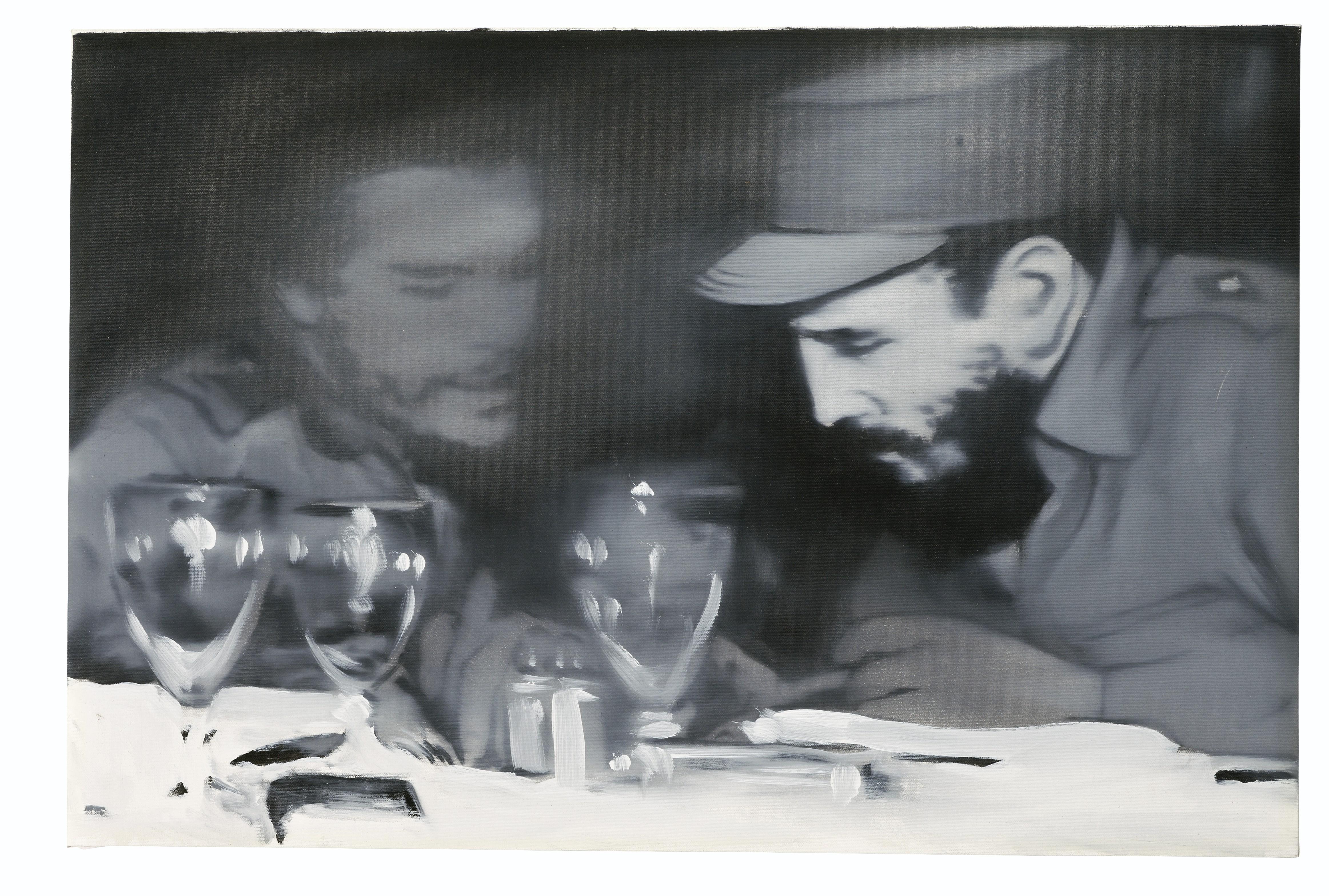 Jose Ángel Toirac - Che and Fidel (From the gray series)