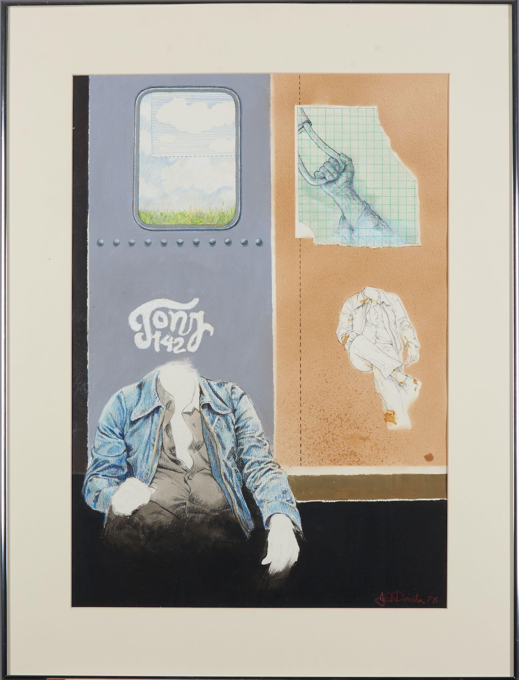 José Antonio Davila - Seated Figure