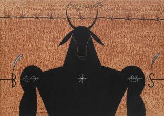 José Bedia - Buey suelto