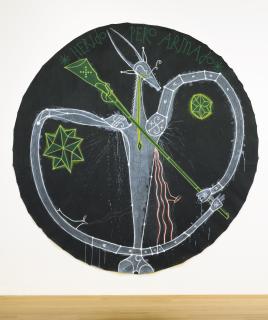 José Bedia - Herido Pero Armado