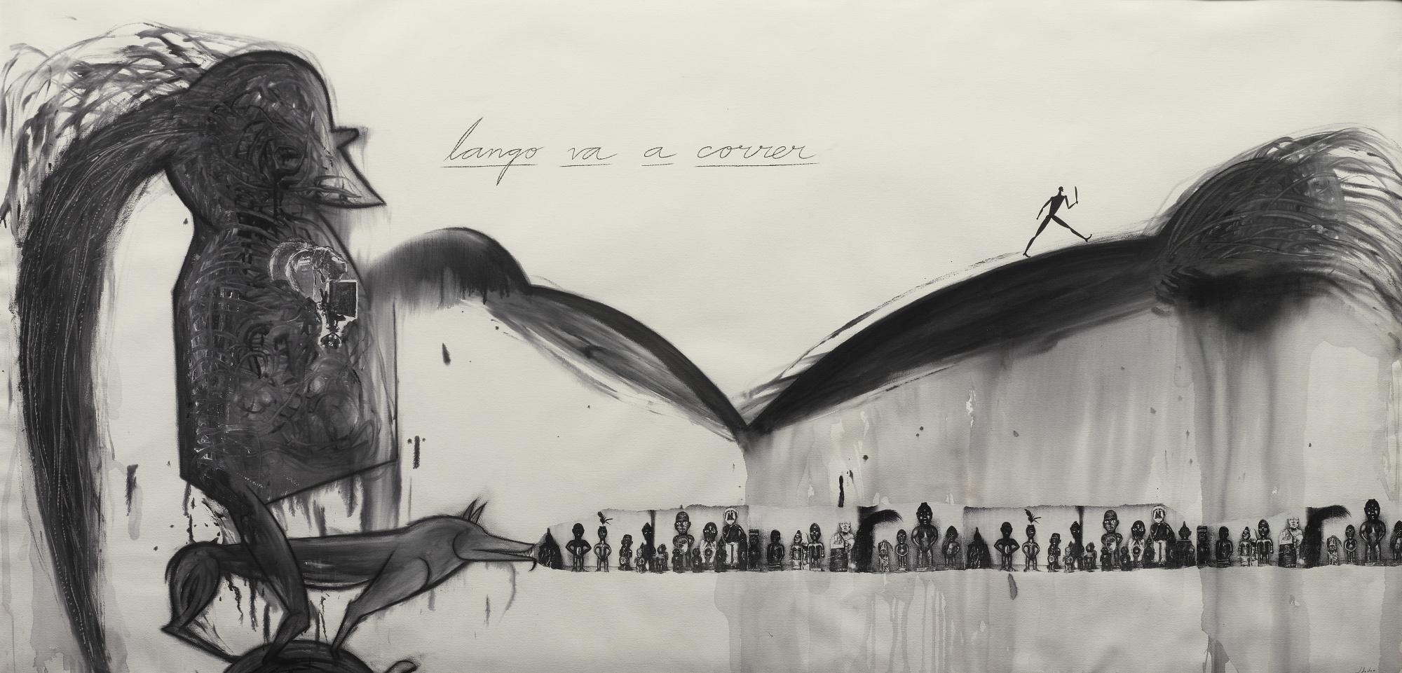 José Bedia - Lango Va A Correr