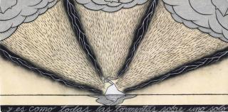 José Bedia - ...Y es como todas las tormentas sobre uno solo