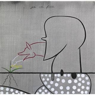 José Bedia - Ya Va Fuiri