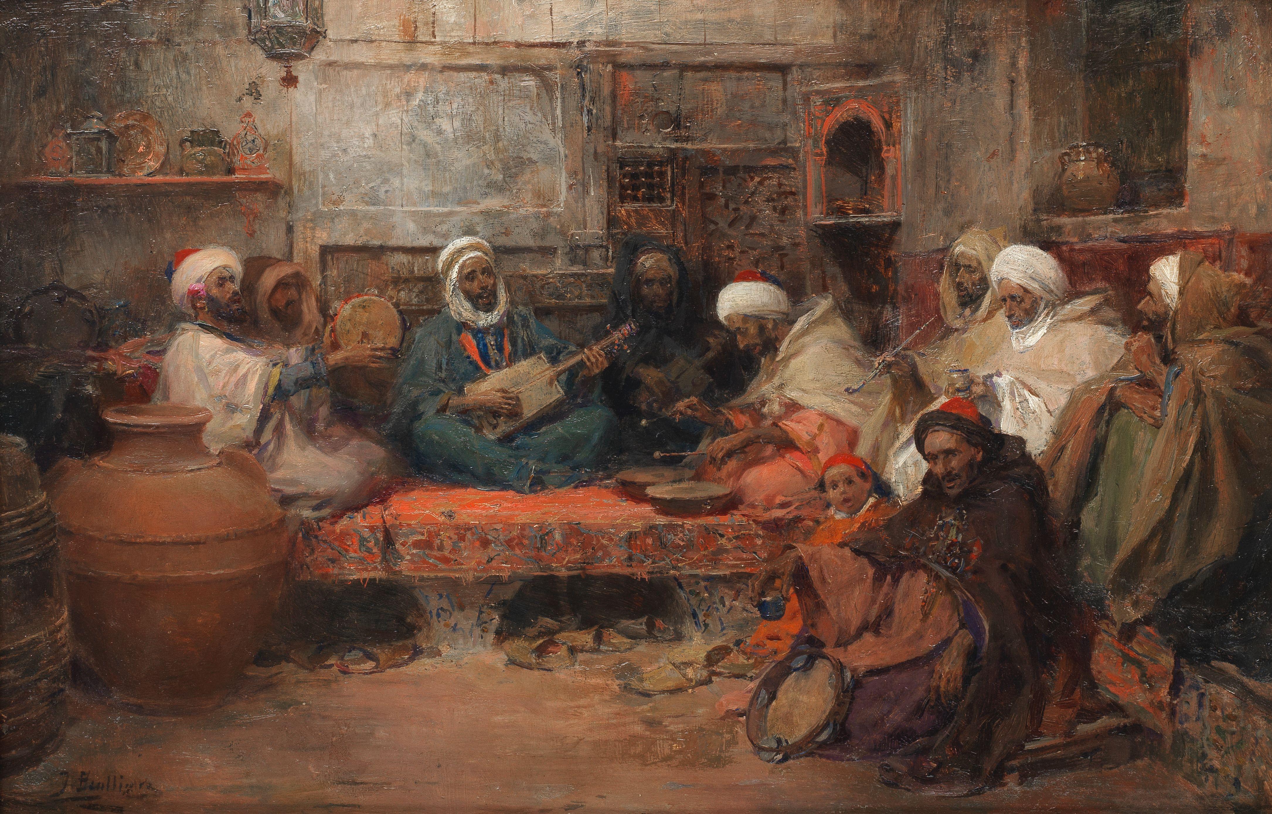 José Benlliure y Gil - Café de Tunez