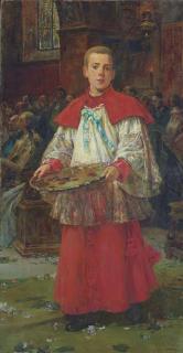 José Benlliure y Gil - The Acolyte