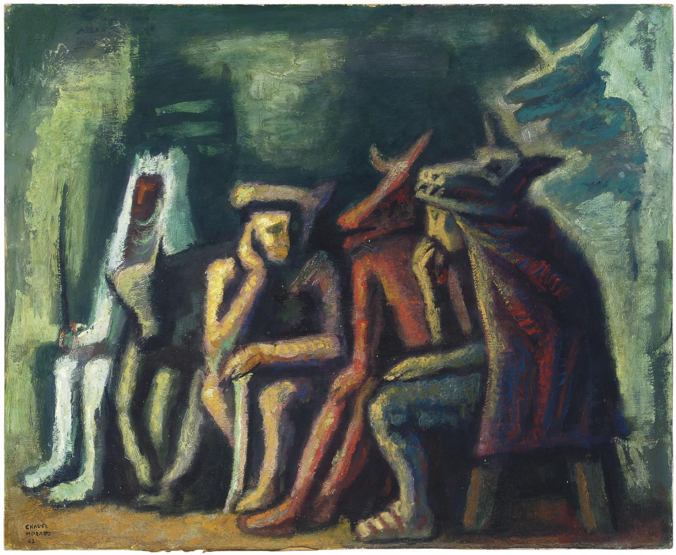 Jose Chavez Morado - Diablos de Pastorela