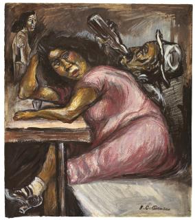 José Clemente Orozco - En La Taverna