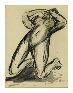 José Clemente Orozco - Figura De Mujer (Desnudo)