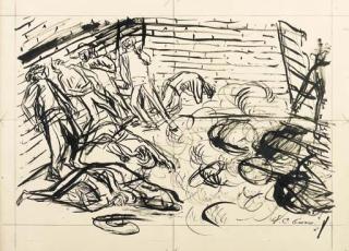 José Clemente Orozco - Fusilamiento