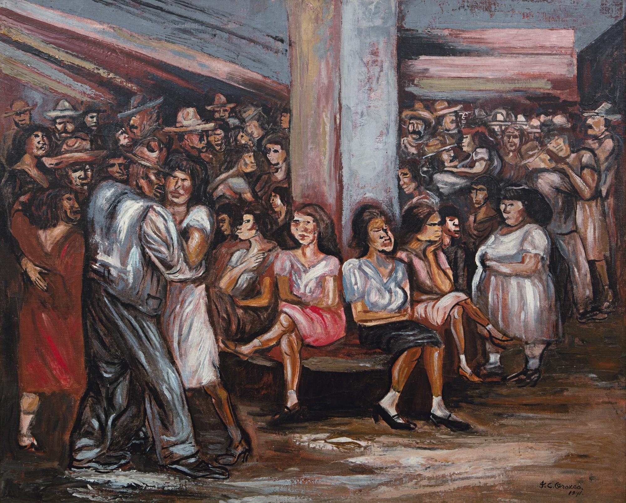 José Clemente Orozco - La Cantina