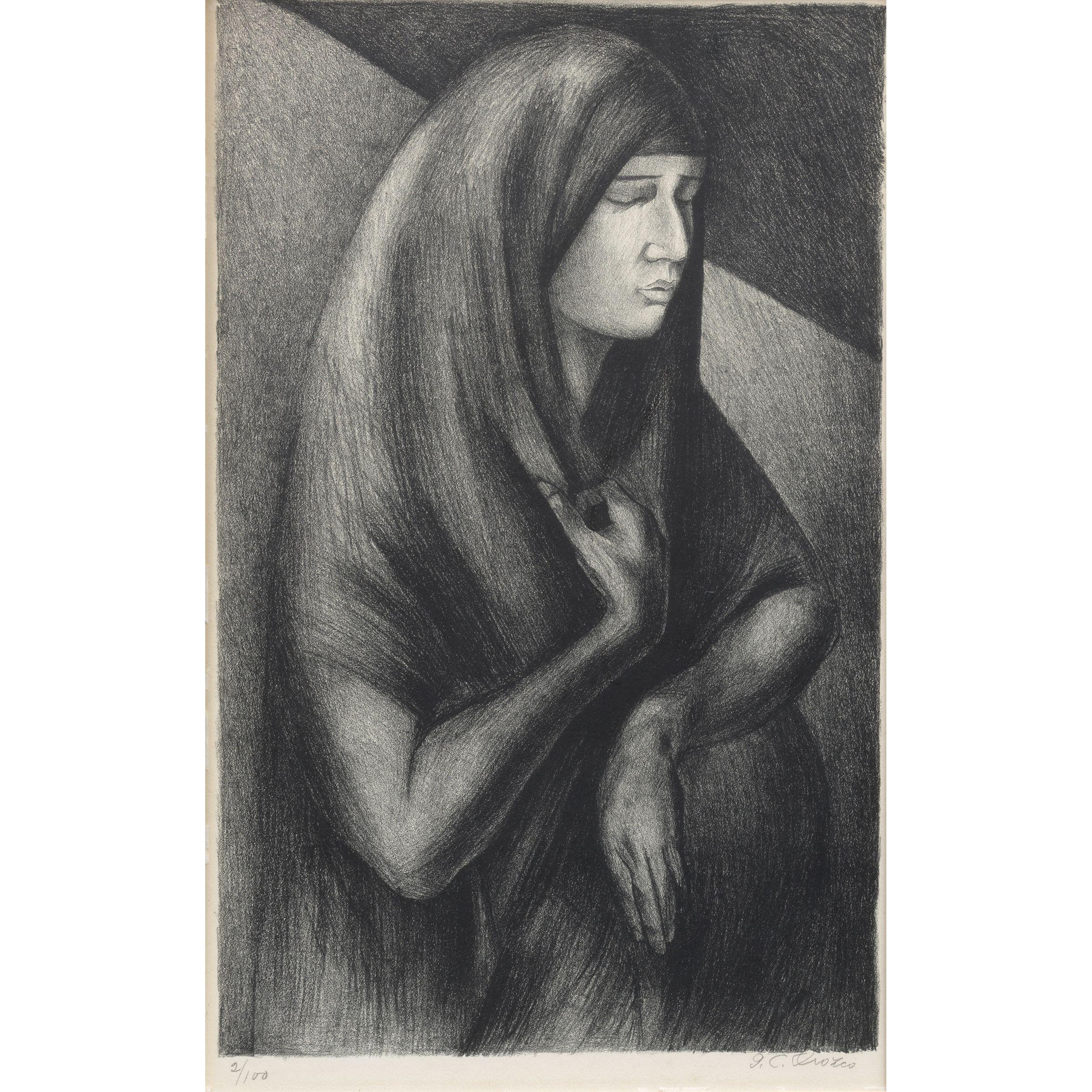 José Clemente Orozco - Pregnancy: The Soldier\'s Wife