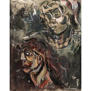 José Clemente Orozco - Tres Cabezas