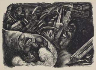 José Clemente Orozco - Two Heads (Machines)