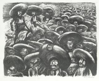 José Clemente Orozco - Zapatistas (Leaders); The Unemployed