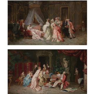 José De Cala Y Moya - Spanish Los Invitados; El Recital: Una Pareja (The Visitors; The Recital: A Pair)