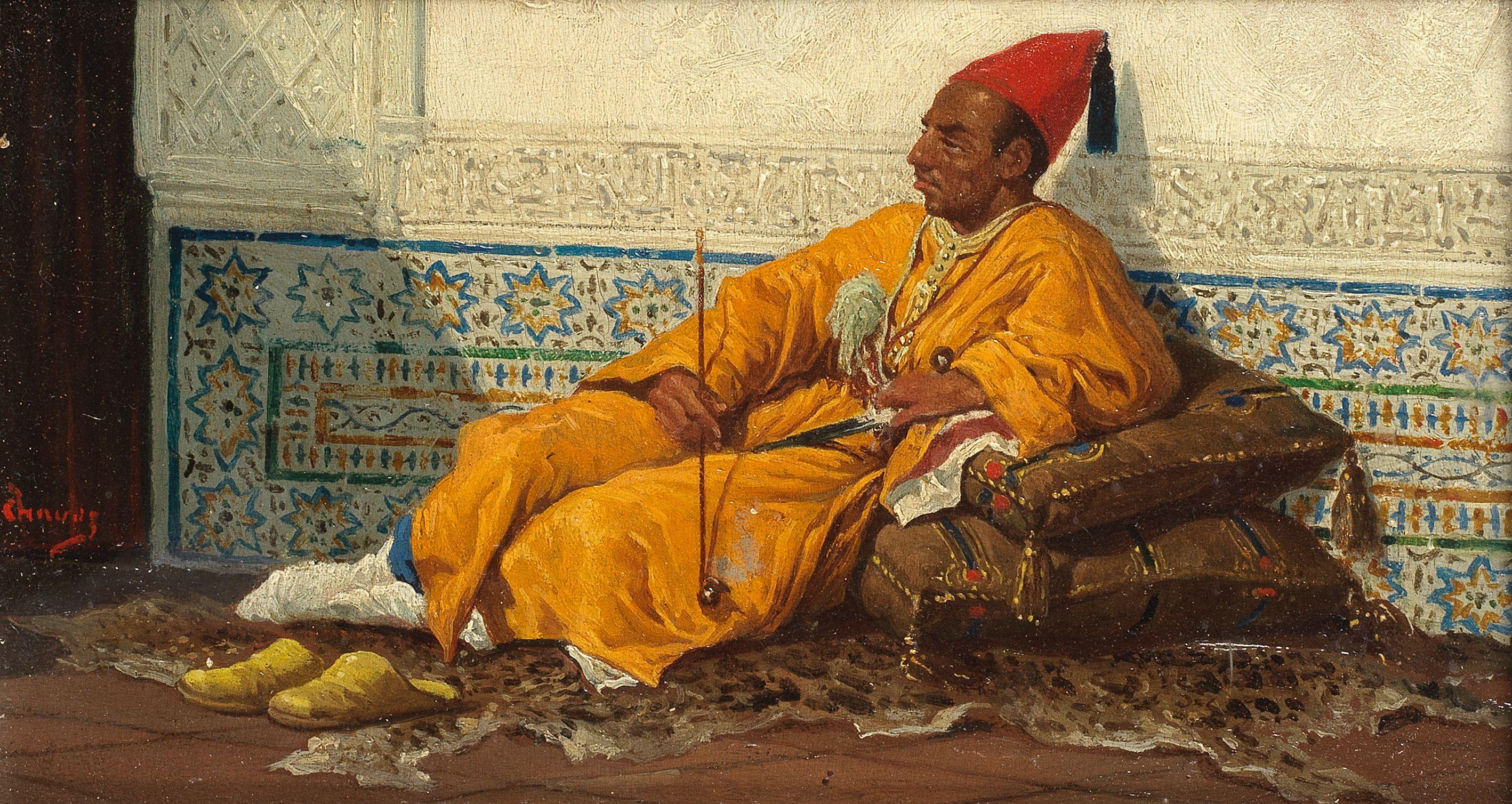 Jose de Chavez - The pipe smoker