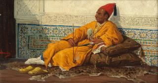 Jose de Chavez - The pipe smoker