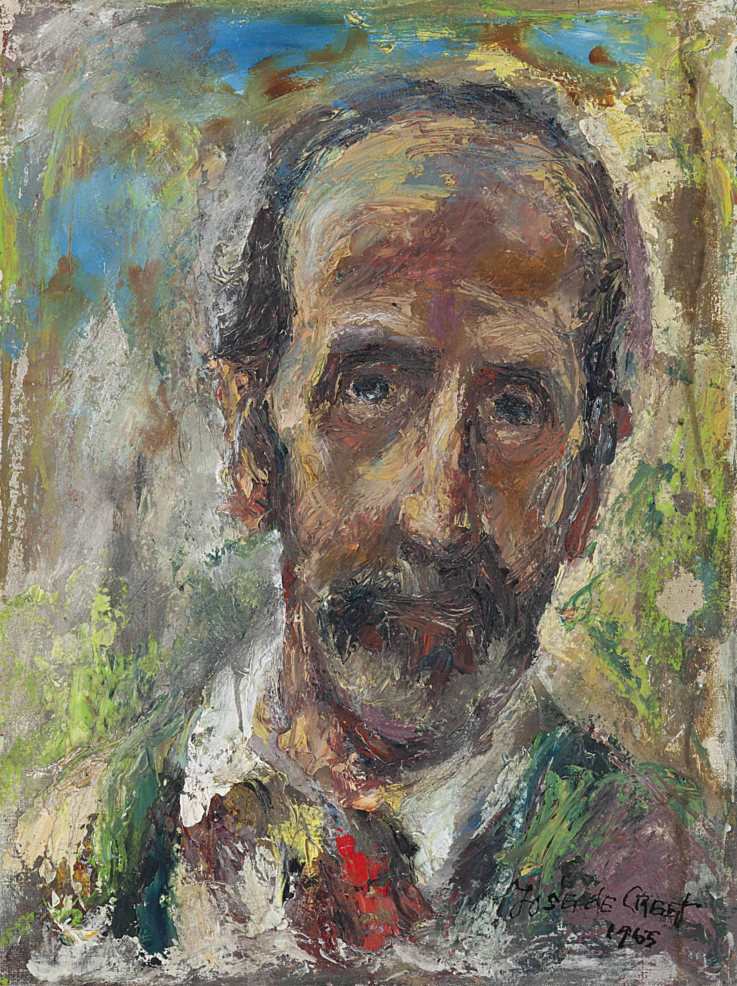 Jose De Creeft - Self-Portrait