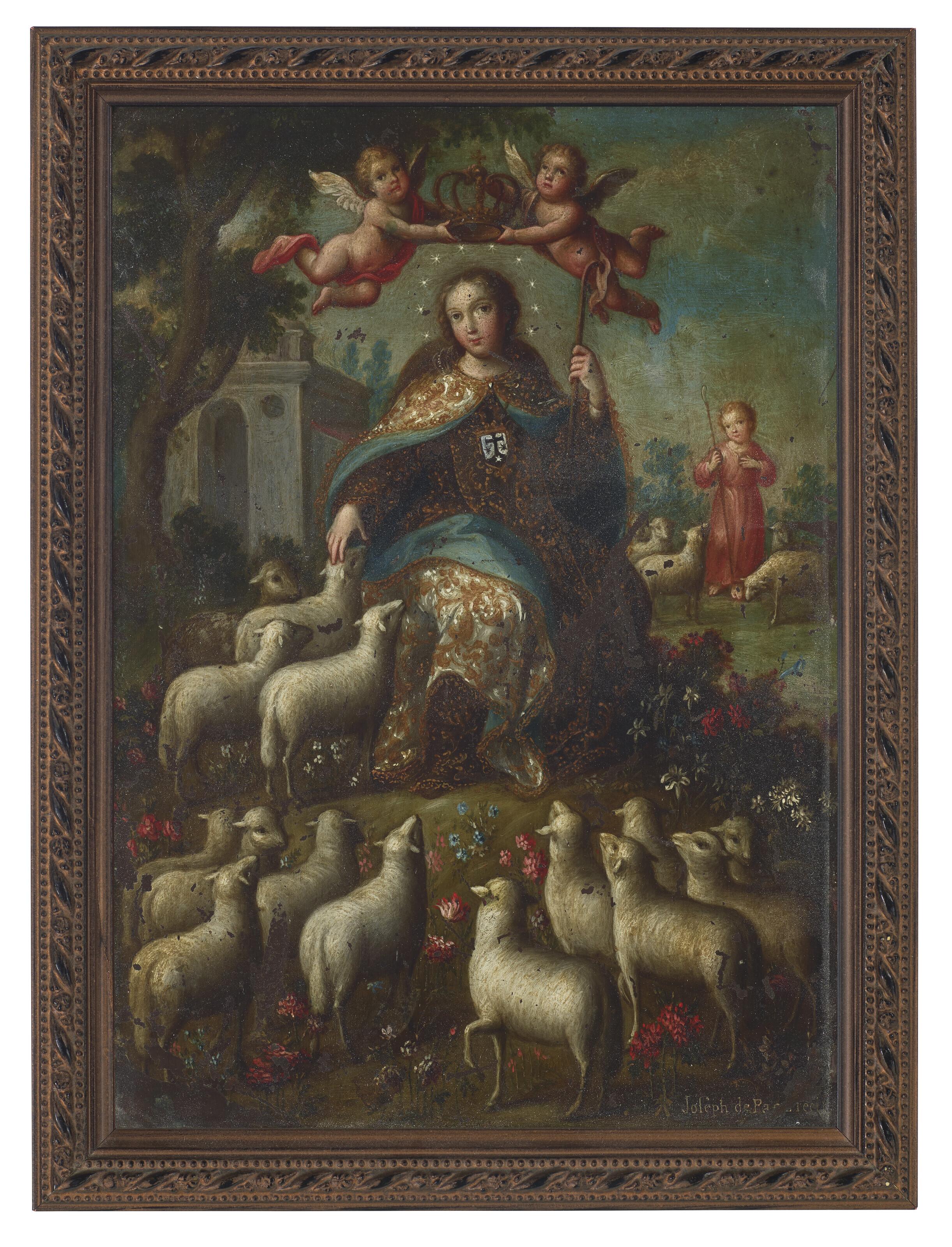 José de Páez - The Divine Shepherdess