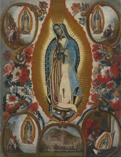 José De Paez - Virgen De Guadalupe Con Apariciones