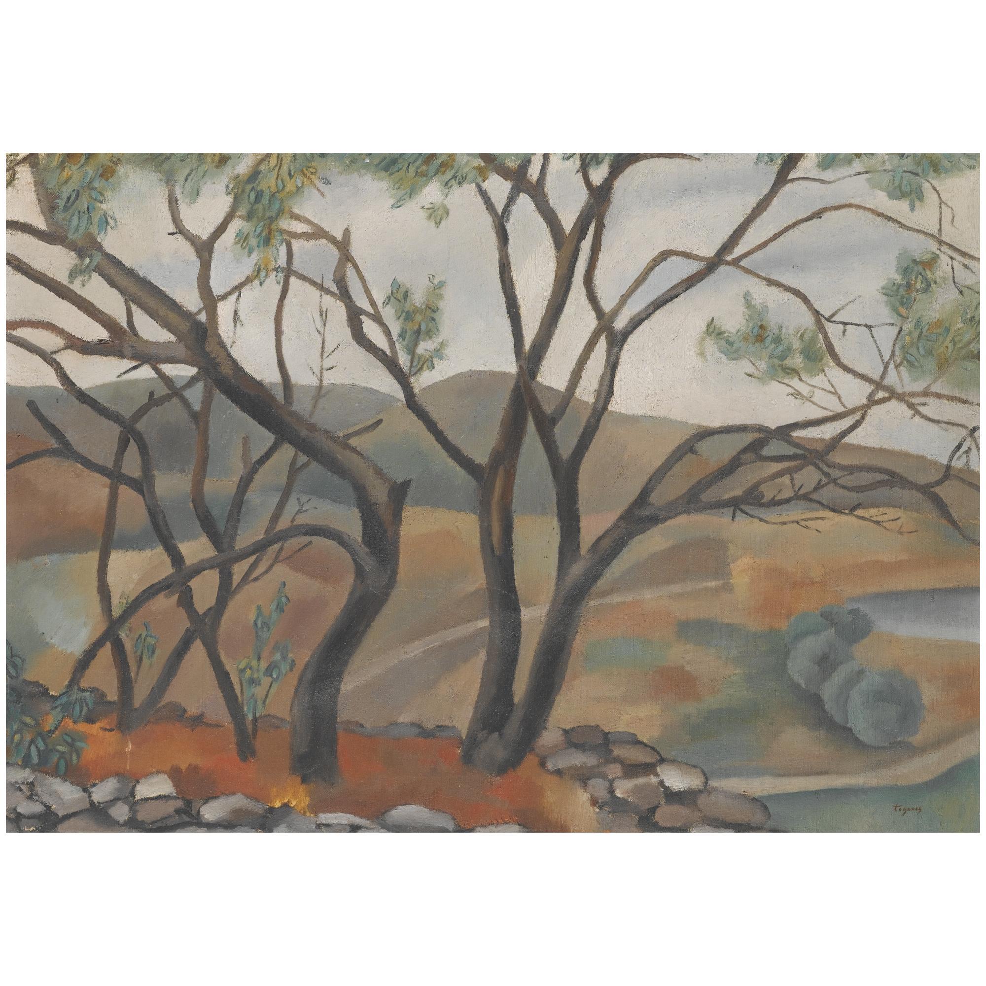 José de Togores - Paisaje Con Árboles (Landscape With Trees)