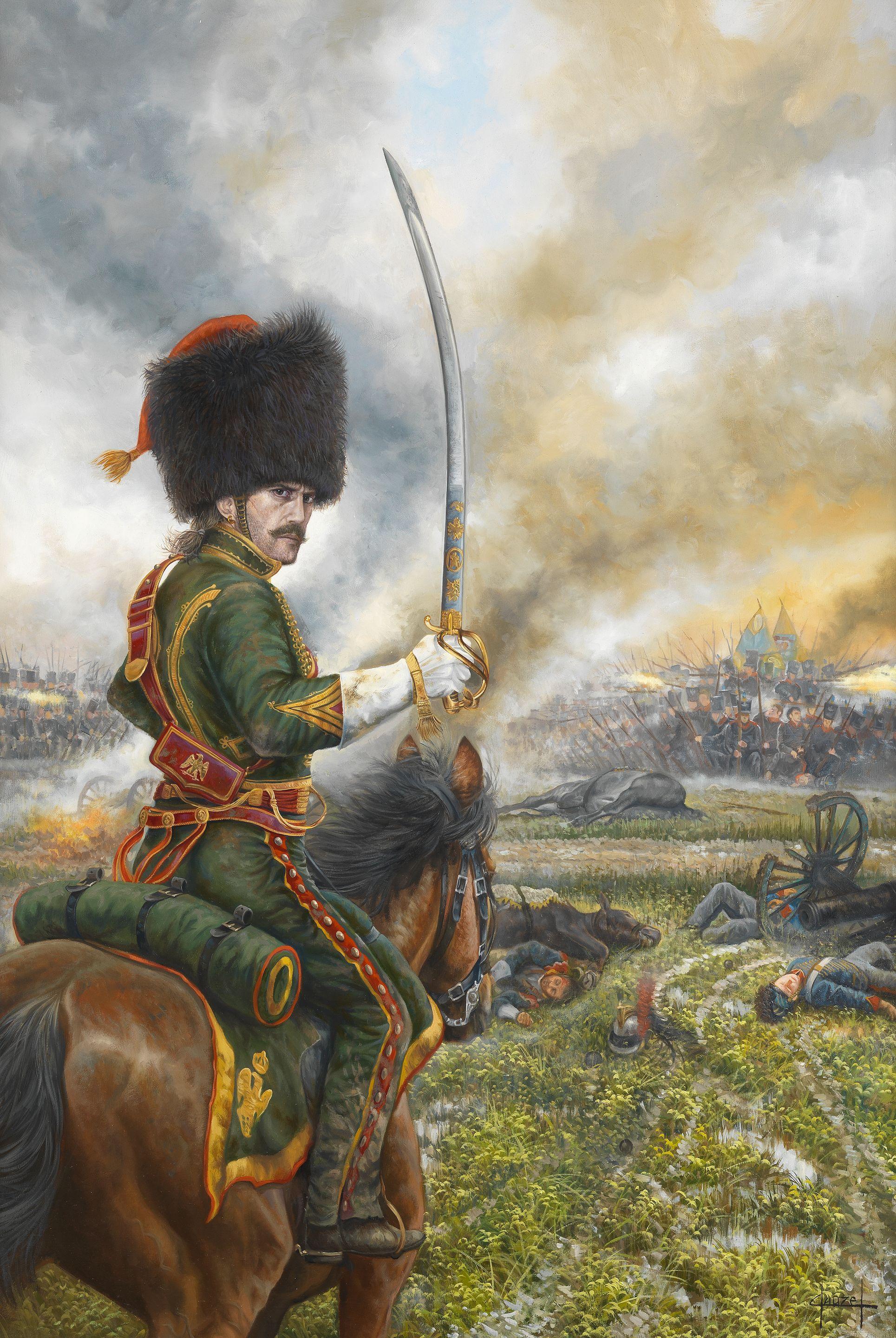 Jose Ferre Clauzel - Captain Of The Chasseurs A Cheval De La Guarde Imperiale