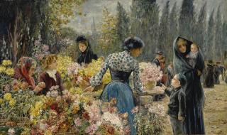 José Gallegos y Arnosa - All Souls\' Day In Rome 