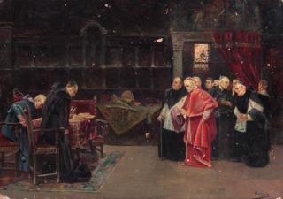 José Gallegos Y Arnosa - An important visitor