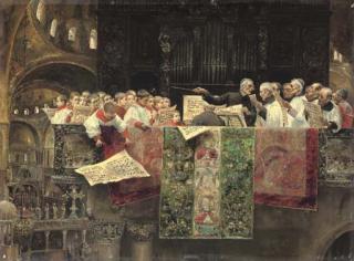 José Gallegos Y Arnosa - The Choir of St. Mark\'S, Venice