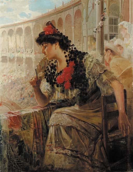 José Garcia Y Ramos - A la corrida de toros