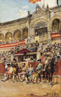 José García Y Ramos - Matadors at rest