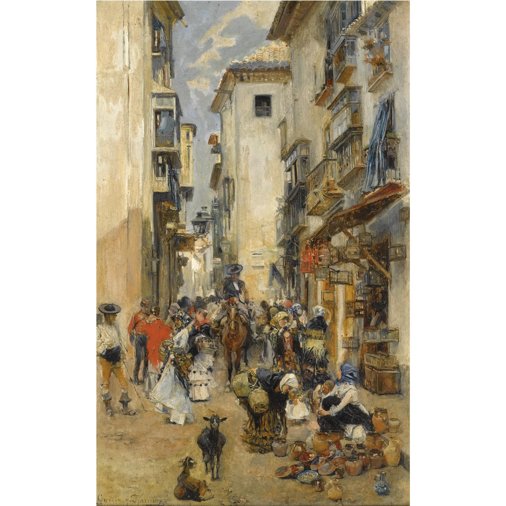 José García Y Ramos - Spanish en La Calle (Street Scene)