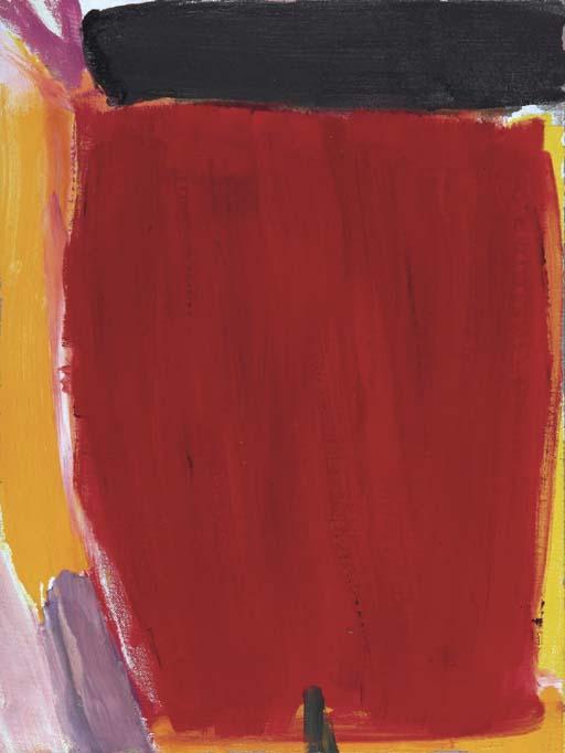 José Guerrero - Negro con rojo