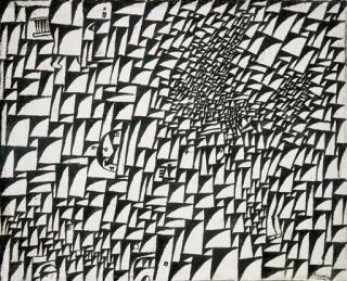 José Gurvich - Construcción en blanco y negro