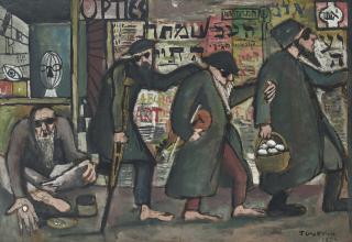 José Gurvich - The Blind Leading the Blind (Hommage to Breughel)