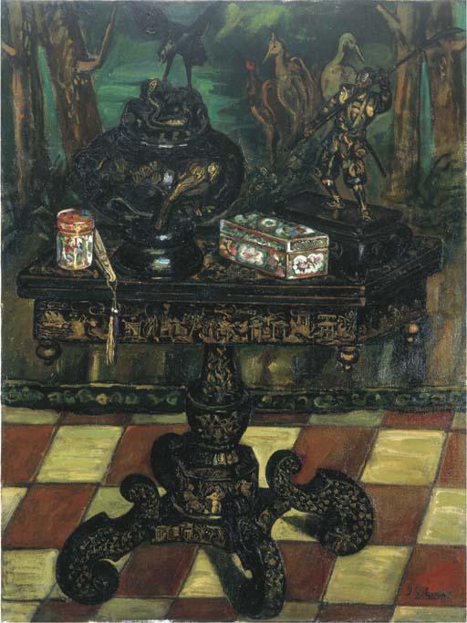 José Gutiérrez Solana - La Mesa China