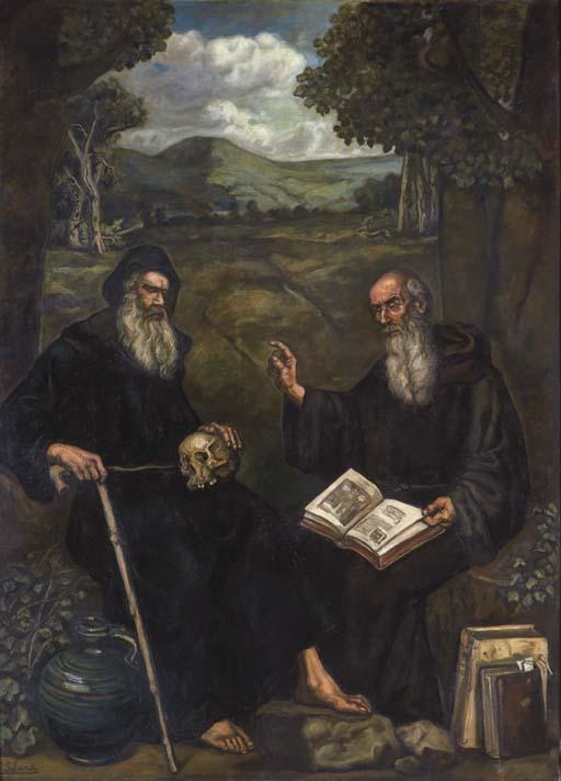 José Gutiérrez Solana - Los Ermitaños